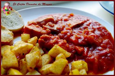BACALAO CON TOMATE BACALAO CON TOMATE