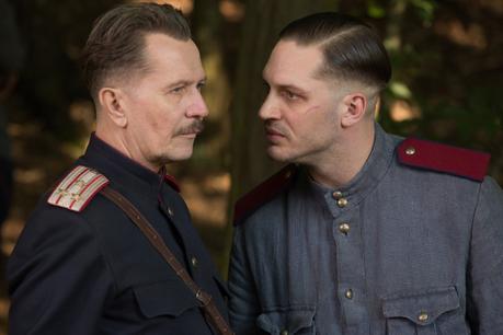 CHILD 44 - 2015 FILM STILL - (L-R) Gary Oldman as 'General Mikhail' and Tom Hardy as 'Leo Demidov'- Photo Credit: Larry Horricks  © 2013 Summit Entertainment, LLC. All Rights Reserved.