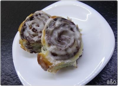 Tarta de rollitos de chocolate Tarta de rollitos de chocolate