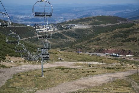 Brañavieja, esquí de verano Del Chivo a Tres Mares