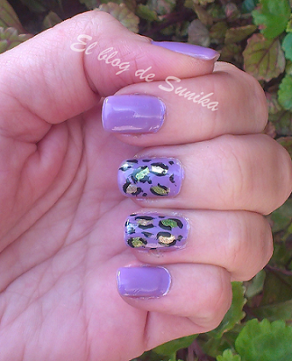 Manicura animal print Manicura animal print