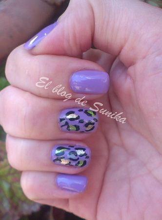 Manicura animal print Manicura animal print