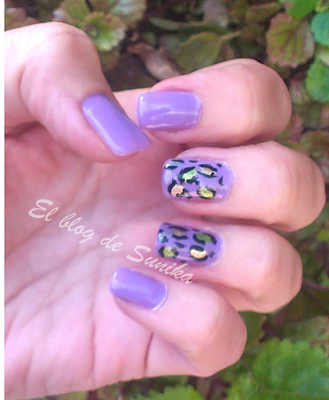 Manicura animal print Manicura animal print