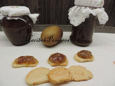 Mermelada de kiwi. Mermelada de kiwi.