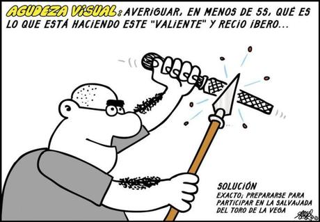 Viñeta Forges - Toro de la Vega