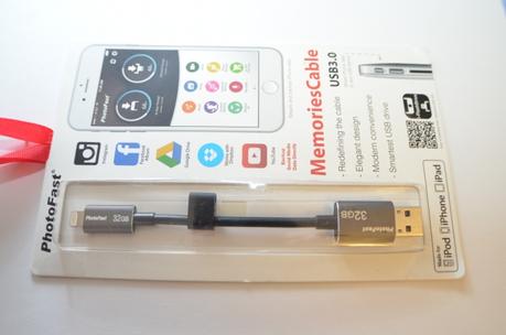 MemoriesCable de PhotoFast un increíble gadget que te permitira expandir la memoria tu iPhone Imagen - Review: MemoriesCable de PhotoFast, la memoria definitiva para tu iPhone