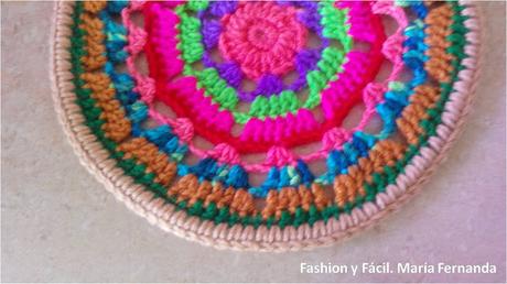 Idea para hacer mandalas a crochet (Ideas to make crochet mandala) Idea para hacer mandalas a crochet (Ideas to make crochet mandala)