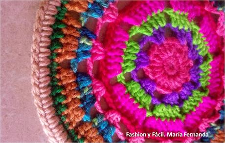Idea para hacer mandalas a crochet (Ideas to make crochet mandala) Idea para hacer mandalas a crochet (Ideas to make crochet mandala)