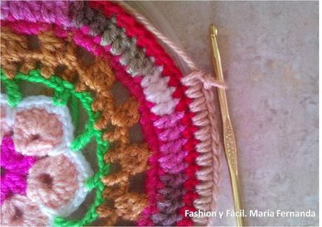 Idea para hacer mandalas a crochet (Ideas to make crochet mandala) Idea para hacer mandalas a crochet (Ideas to make crochet mandala)