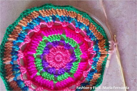 Idea para hacer mandalas a crochet (Ideas to make crochet mandala) Idea para hacer mandalas a crochet (Ideas to make crochet mandala)
