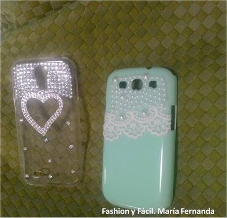 Decora tus fundas para móvil con pidedritas y encaje (Customize your phone cases with beads) Decora tus fundas para móvil con pidedritas y encaje (Customize your phone cases with beads)