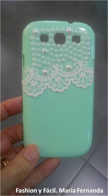 Decora tus fundas para móvil con pidedritas y encaje (Customize your phone cases with beads) Decora tus fundas para móvil con pidedritas y encaje (Customize your phone cases with beads)