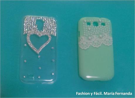 Decora tus fundas para móvil con pidedritas y encaje (Customize your phone cases with beads) Decora tus fundas para móvil con pidedritas y encaje (Customize your phone cases with beads)