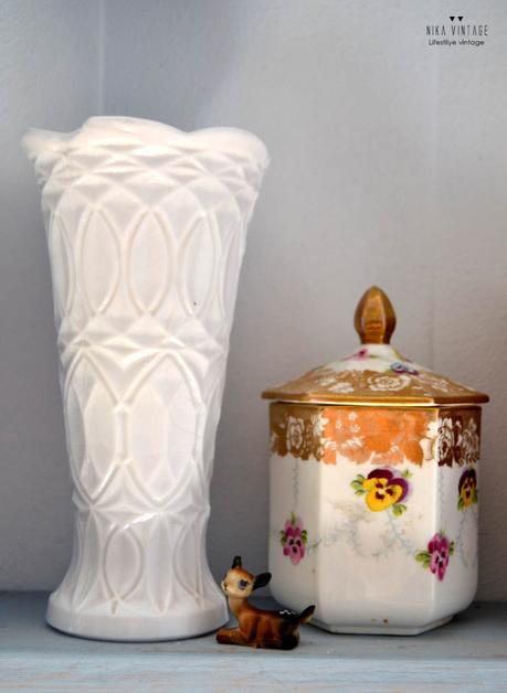 cristal, opalina, vidrio opalino, milk glass, decoracion, calleja, cuentos de calleja, opalinas