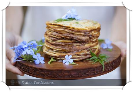 Tarta de Creps y Crema de Chocolate