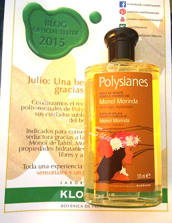 Aceite de belleza Polysianes Aceite de belleza Polysianes