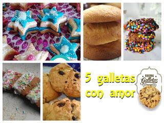 5 recetas de galletas