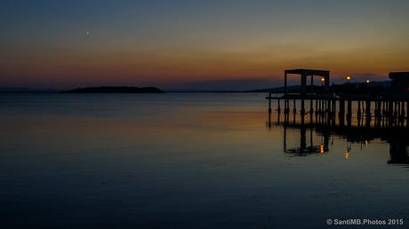 Atardecer en el lago Trasimeno