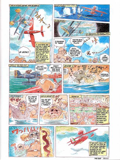 El manga de 'Porco Rosso', de Hayao Miyazaki