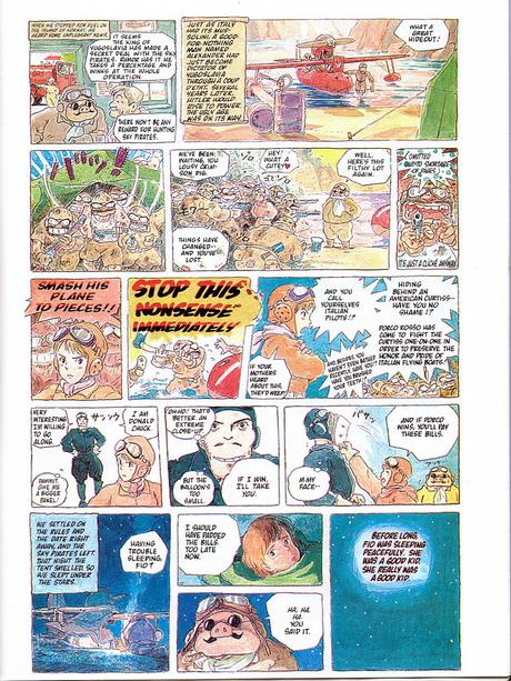 El manga de 'Porco Rosso', de Hayao Miyazaki