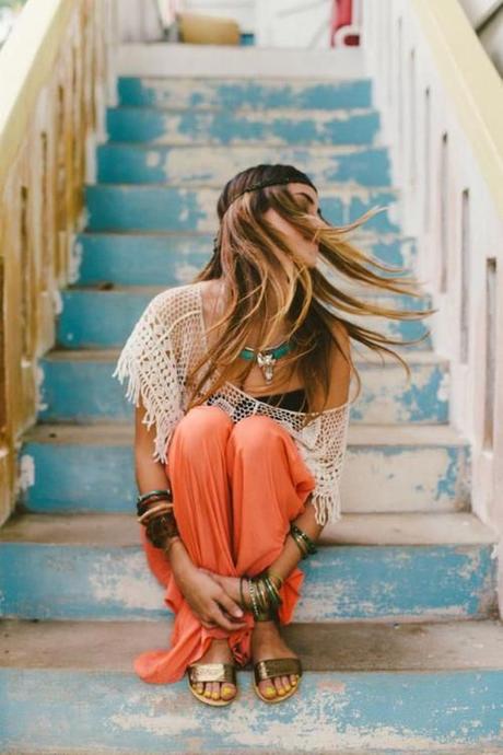 ¡Prendas clave del estilo boho-chic! look-boho-chic