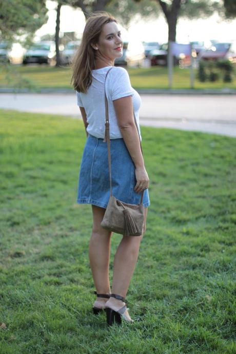 Falda vaquera falda vaquera VI