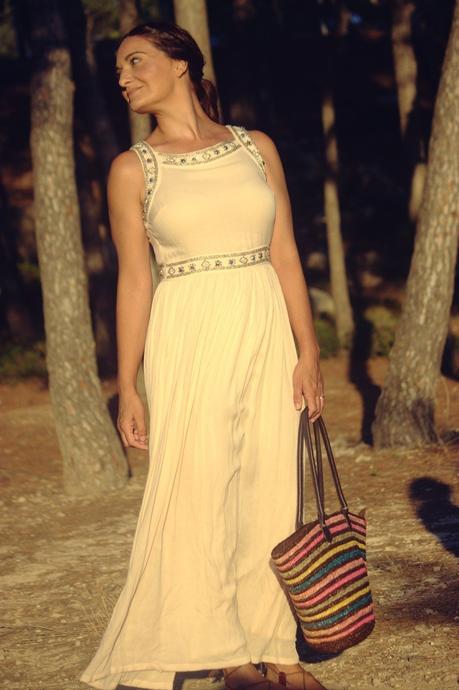 Vestido de estilo griego