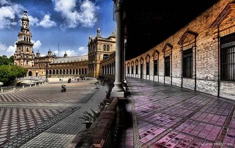 Andalucía para cinéfilos. Plaza de España, Sevilla. Photo: S. Hoya
