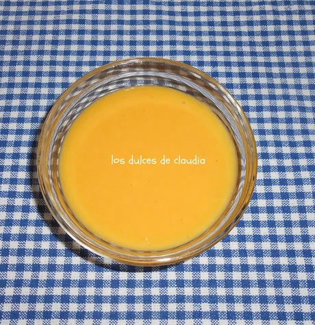 Helado de maracuyá Helado de maracuyá