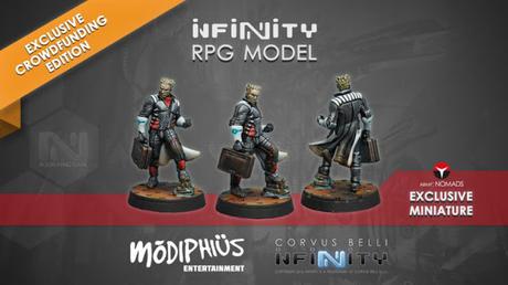 Queda poco para mecenazgo Infinity RPG:Minis 