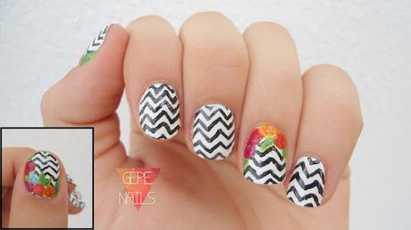 CHEVRON FLORAL CHEVRON FLORAL