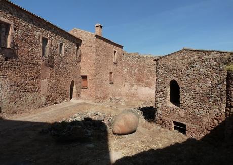 En el interior del Castillo