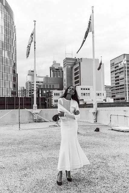 Joan Smalls lo da todo para Bazaar Australia Joan Smalls lo da todo para Bazaar Australia