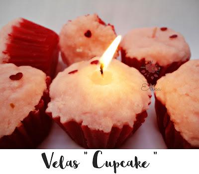 Vela Cupcake , con vídeo tutorial incluido Vela Cupcake , con vídeo tutorial incluido