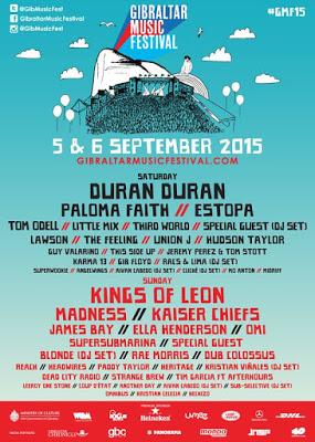 Supersubmarina se suman al Gibraltar Music Festival 2015 Supersubmarina se suman al Gibraltar Music Festival 2015