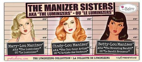 THE BALM y su próxima The Manizer Sisters Luminizer Collection Palette