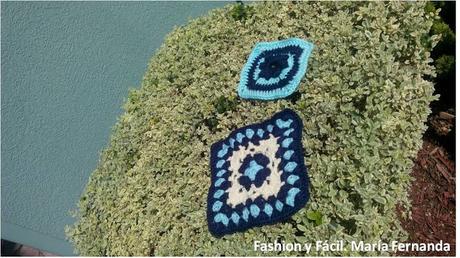 Motivos tejidos y granny manía I (Granny mania I) http://fashionyfacil.blogspot.com/2015/01/variantes-de-granny-square-how-can-you.html