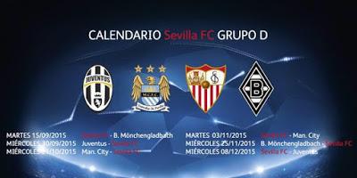 Grupo D Champions Sevilla