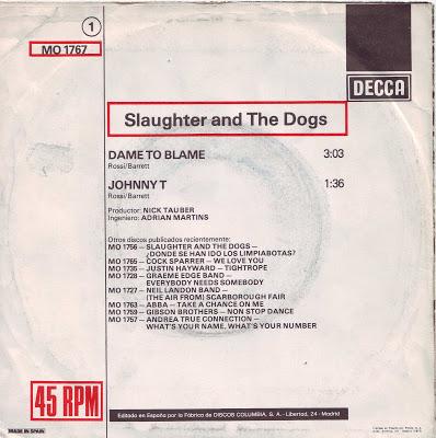 Slaugther & the dogs -Dame to blame 7