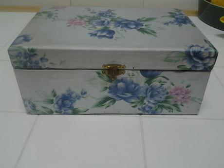 Renovación de una caja de madera. Renovación de una caja de madera.