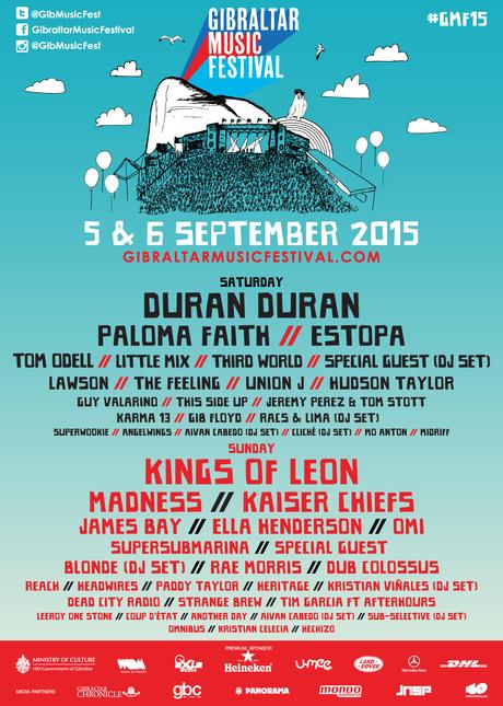 Supersubmarina confirmados para el Gibraltar Music Festival GMF2015_Final line up_1200x1520px