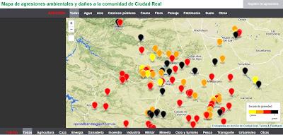 Catálogo de agresiones medioambientales de Ciudad Real