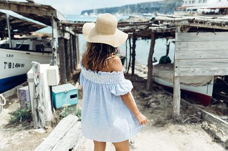 Straw_hat-Reformation-Striped_Dress-Off_The_Shoulders-Castaner_Espadrilles-Summer_look-Formetera-Collage_on_The_Road-12