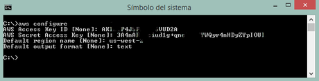 Cómo migrar una máquina virtual entre VMware y AWS (Parte1) configuring CLI