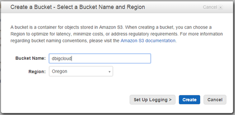 Cómo migrar una máquina virtual entre VMware y AWS (Parte1) crear backet S3 por DBigCloud