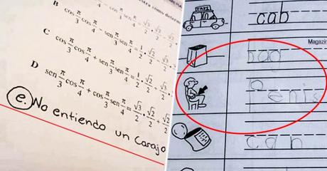 30 personas que reprobaron sus exámenes de la manera mas creativa ¡Merecen un 10!5. Positivismo al máximo nivel Exámenes que destruirán tu fe en la humanidad