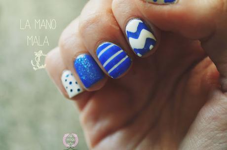♔ Manimonday - Leven anclas / Nail Art ❀ ♔ Manimonday - Leven anclas / Nail Art ❀