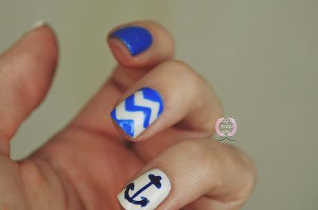 ♔ Manimonday - Leven anclas / Nail Art ❀ ♔ Manimonday - Leven anclas / Nail Art ❀