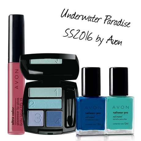 Te presentamos Underwater Paradise el nuevo look de Maquillaje SS2015/16 de Avon Te presentamos Underwater Paradise el nuevo look de Maquillaje SS2015/16 de Avon