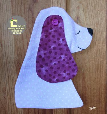 Cojines de semillas perro cocker Cojines de semillas perro cocker